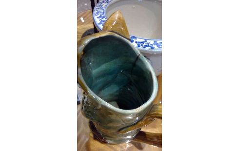 PICHET CHAT FAÏENCE ANGLAISE