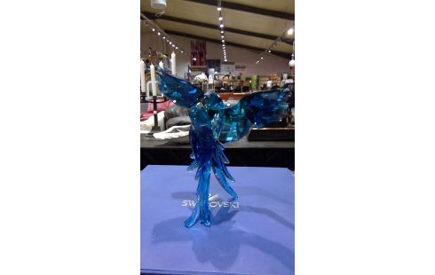 STATUE EN CRISTAL SWAROSKI PERROQUET