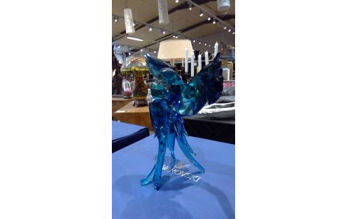 STATUE EN CRISTAL SWAROSKI PERROQUET