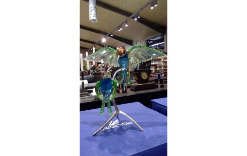 STATUE EN CRISTAL SWAROSKI BEE-EATERS