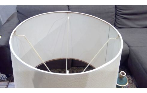 LAMPE A POSER ANGLAISE PORCELAINE VERTE