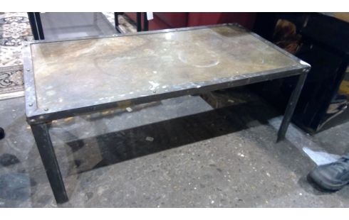 TABLE BASSE VINTAGE INDUSTRIEL