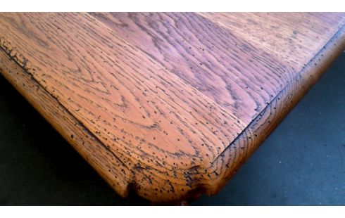 WOHNZIMMERTISCH 1 MASSIV RUSTIKAL EICHE 1 SCHUBLADE