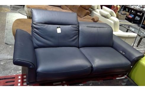 CANAPE 2 PLACES CUIR RELAX ELECTRIQUE