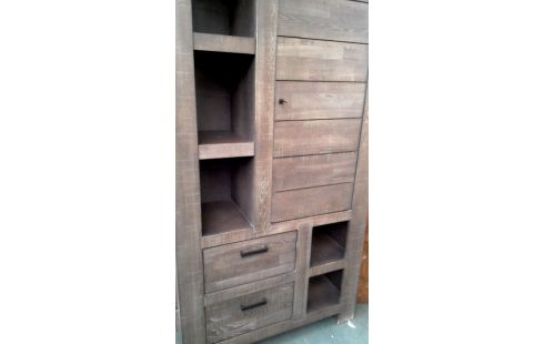 MUEBLE BAJO. 1 PUERTA 2 CAJONES