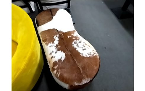 BANC ANIMAL 120X55 PIED BOIS