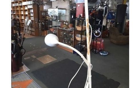 LAMPADAIRE BLANC 2 SPOTS