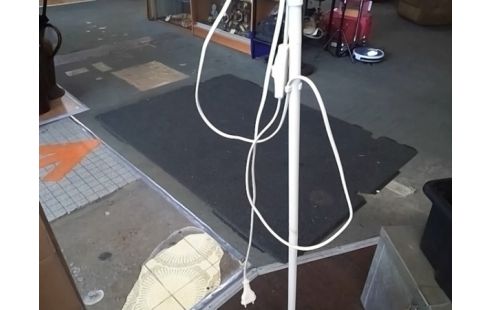 LAMPADAIRE BLANC 2 SPOTS