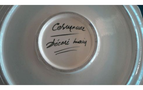 MONACO CERMONAC EP  1960 PLAT DESSERT