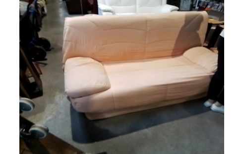 BANQUETTE CLIC CLAC HOUSSE SAUMON