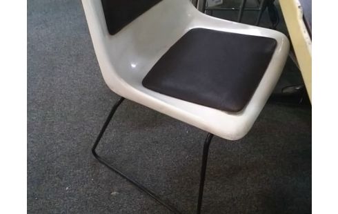 CHAISE VINTAGE BLANCHE