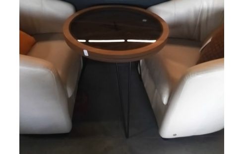 GUERIDON DESSUS HORLOGE TRIPODE