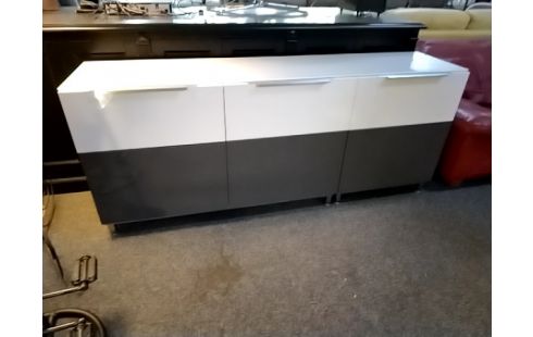 MEUBLE BAS 3 PORTES 3 TIROIRS LAQUÉ