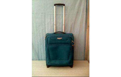 KOFFER HANDGEP. <SAMSONITE> 2-ROLLEN BLAU