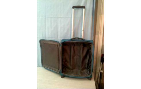 KOFFER HANDGEP. <SAMSONITE> 2-ROLLEN BLAU