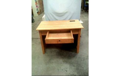 SCHULTISCH SCHULBANK HOLZ ALT 1-SCHUBLADE