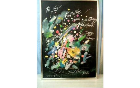 POSTER I.R. MONTREAUX JAZZ FESTIVAL 1982