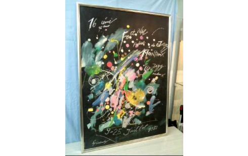 POSTER I.R. MONTREAUX JAZZ FESTIVAL 1982