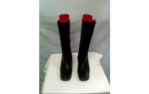 STIEFEL LEDER SCHWARZ <SALAMANDER> GR.39