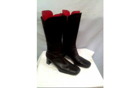 STIEFEL LEDER SCHWARZ <SALAMANDER> GR.39