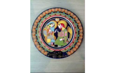 WANDTELLER WEIHNACHTEN 1975 <ROSENTHAL>