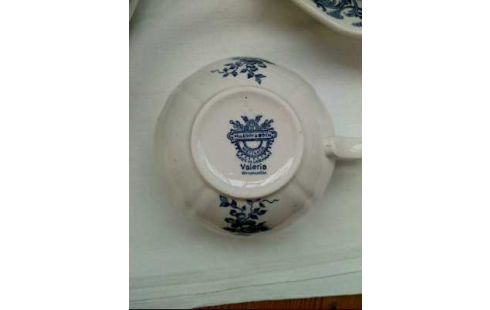 KAFFEESERVICE <V.&B.> 49-TLG BLAU FLORAL