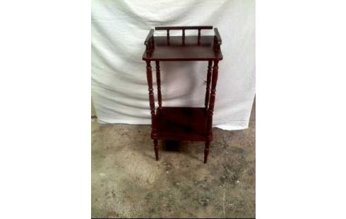 TELEFONTISCH HOLZ DUNKEL 2 EBENEN