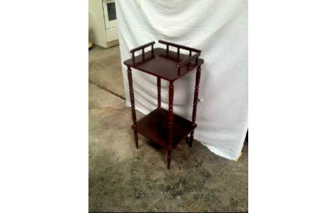 TELEFONTISCH HOLZ DUNKEL 2 EBENEN