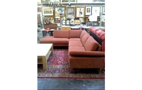 ECKSOFA <LEVANTE> BEZUG ROTBRAUN A57