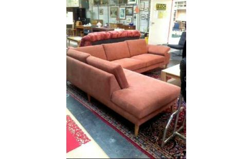 ECKSOFA <LEVANTE> BEZUG ROTBRAUN A57