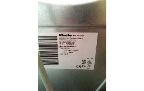 WASCHMASCHINE <MIELE W1 CLASSIC> WDB030 WCS