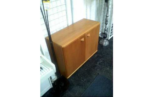 KOMMODE HOLZ HELL 2-TÜREN