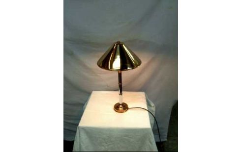 TISCHLAMPE MESSING VINTAGE 2-LEUCHTEN
