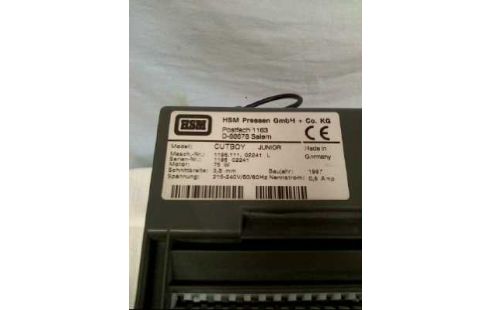 AKTENVERNICHTER <HSM> TYP 1196 02241