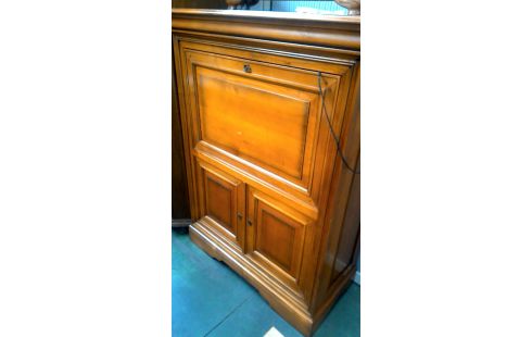 MUEBLE BAJO. CEREZO SILVESTRE ABATIBLES 2 PUERTAS ILUMINADO