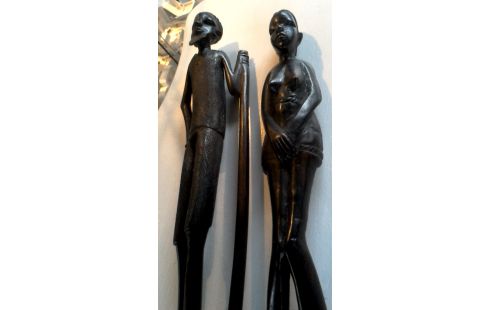 BEELDJE LOT VAN 2 MAN