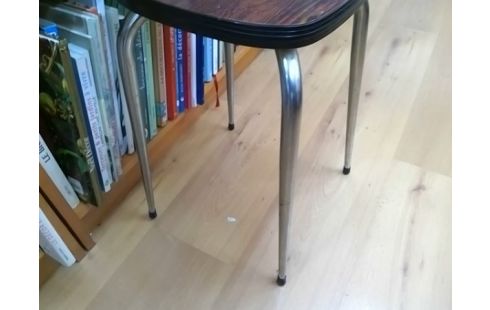 TABOURET FORMICA MARRON
