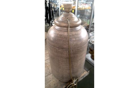 TAFELLAMP BRUIN KERAMIEK