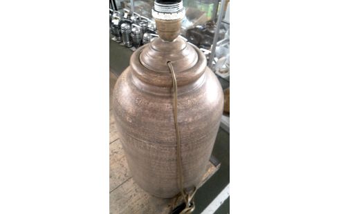 TAFELLAMP BRUIN KERAMIEK