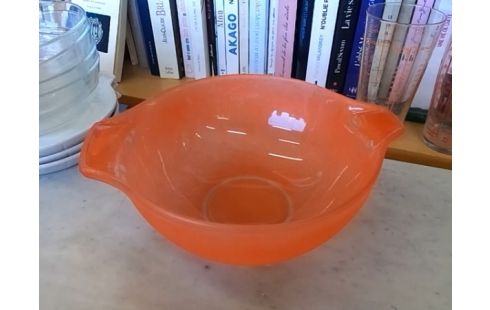 SALADIER VERRE ORANGE