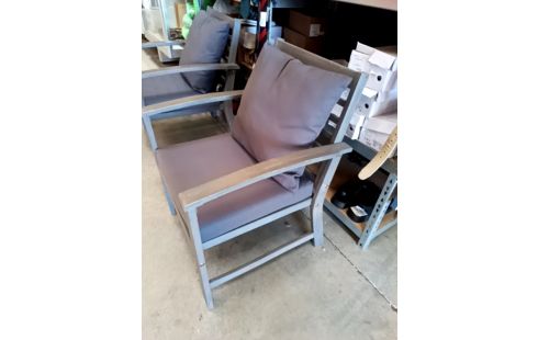 FAUTEUIL BOIS TEINTÉ MODERNE