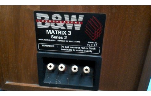 LUIDSPREKER BW MATRIX