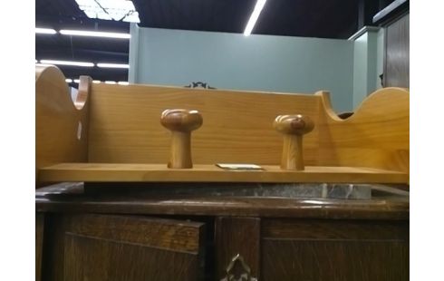 ETAGERE PORTE MANTEAU EN BOIS