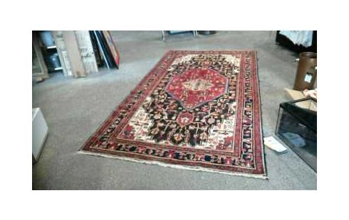 ALFOMBRA ANUDADO A MANO ROJO