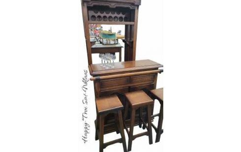 BAR MET, , THEKE, , BARHOCKER EICHE