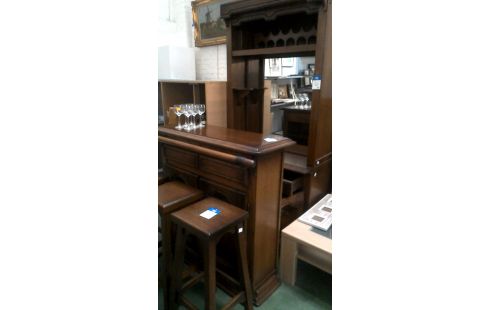 BAR MET, , THEKE, , BARHOCKER EICHE