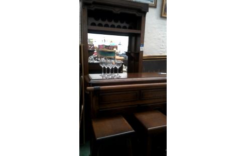 BAR MET, , THEKE, , BARHOCKER EICHE