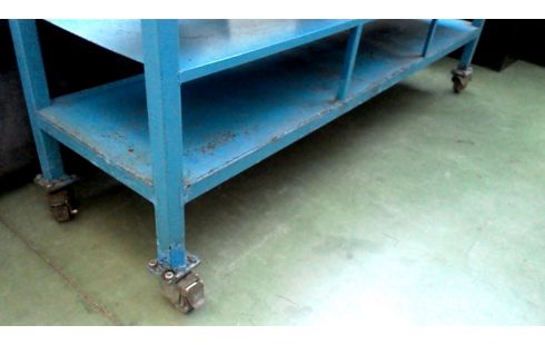ETABLI BLEUE ACIER, , MOBILE GRAND MODELE