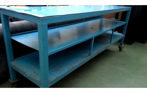 ETABLI BLEUE ACIER, , MOBILE GRAND MODELE