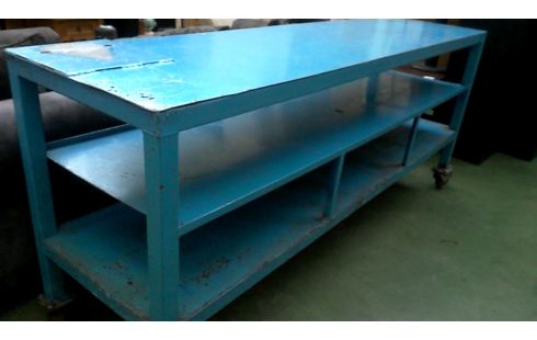ETABLI BLEUE ACIER, , MOBILE GRAND MODELE